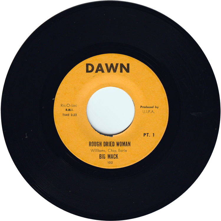 Big Mack - Rough Dried Woman Part 1 / Rough Dried Woman Part 2 [DAWN Label]
