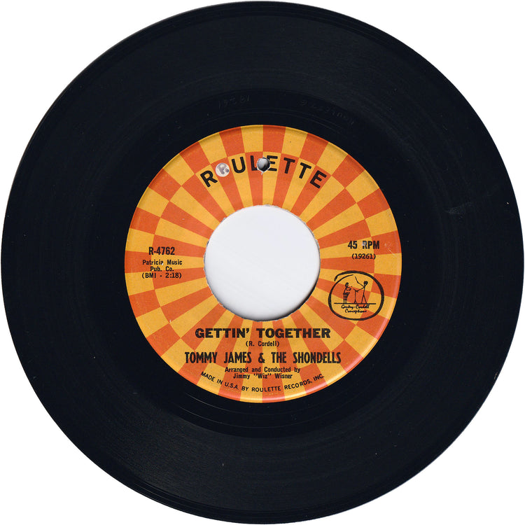 Tommy James & The Shondells - Gettin' Together / Real Girl