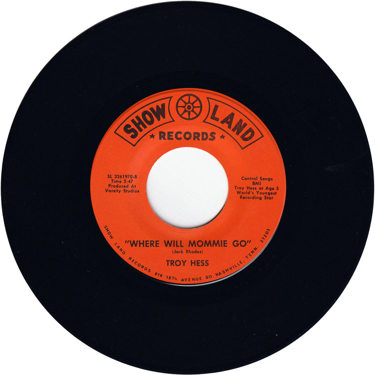 Troy Hess - Wild Hog Boogie / Where Will Mommie Go