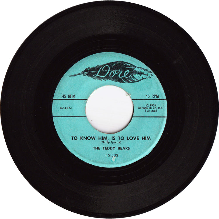 The Teddy Bears - To Know Him, Is To Love Him / Don't You Worry My Little Pet [Vinyl, Monarch Pressing]