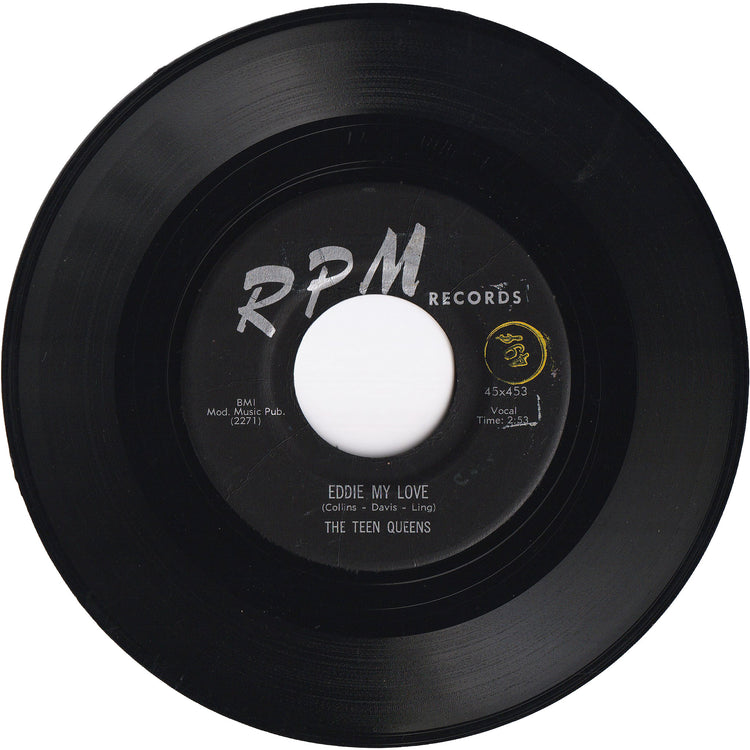 The Teen Queens - Eddie My Love / Just Goofed