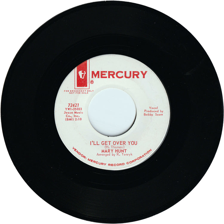 Mary Hunt - Shake For Joy / I'll Get Over You [Promo]