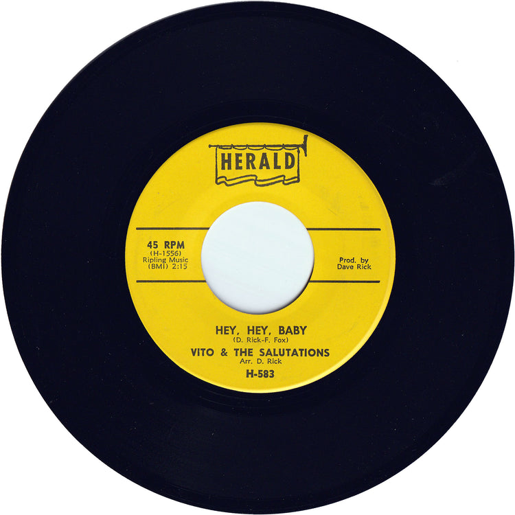 Vito & The Salutations - Unchained Melody / Hey, Hey, Baby