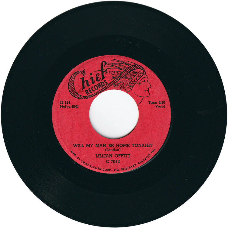 Lillian Offitt - The Man Won't Work / Will My Man Be Home Tonight