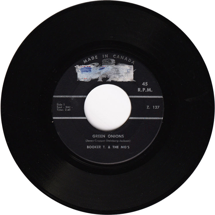 Booker T. & The M.G.'s - Green Onions / Behave Yourself [Canada]