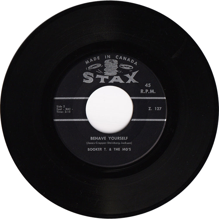 Booker T. & The M.G.'s - Green Onions / Behave Yourself [Canada]