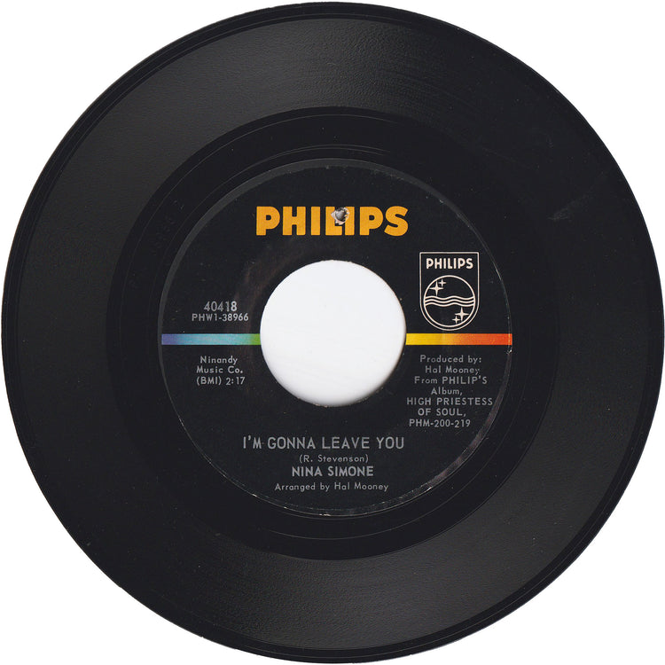 Nina Simone - I'm Gonna Leave You / Don't You Pay Them No Mind