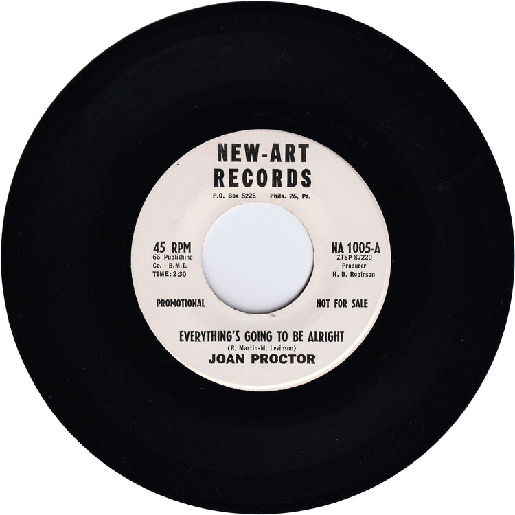 Joan Proctor - Matchmaker (How Low Can You Go) / Everything's Going To Be Alright [Promo]