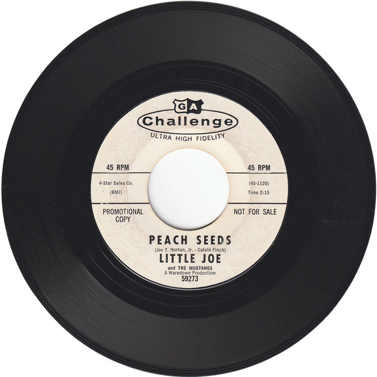 Little Joe & The Mustangs - South Swell / Peach Seeds [Promo]