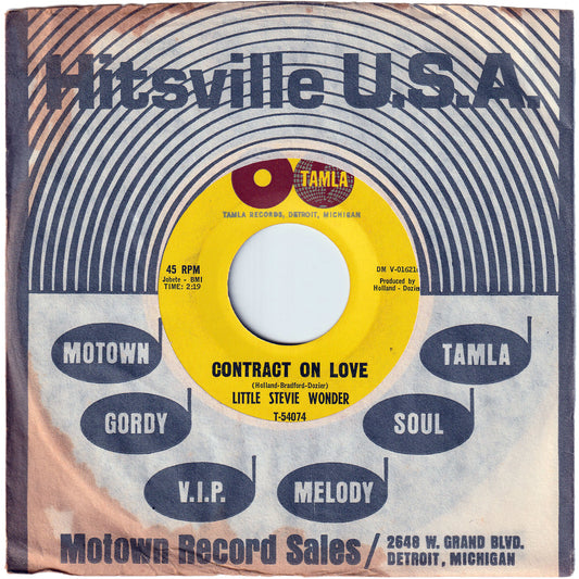 Little Stevie Wonder - Contract On Love / Sunset