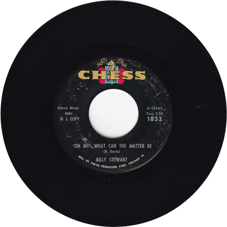 Billy Stewart - Scramble / Oh My What Can The Matter Be [Promo]