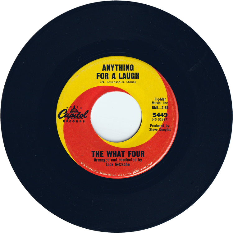 The What Four - Anything For A Laugh / Baby Can't You Hear Me Call Your Name