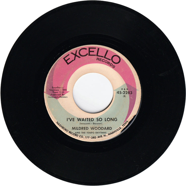 Mildred Woodard - Don't Let Anybody Know / I've Waited So Long