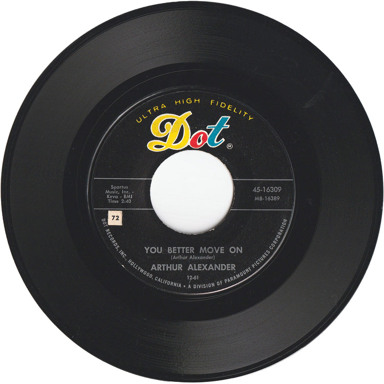 Arthur Alexander - A Shot Of Rhythm And Blues / You Better Move On
