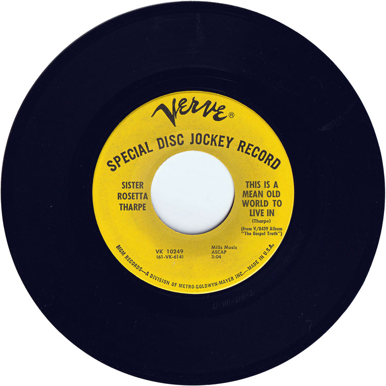 Sister Rosetta Tharpe - That's All / This Is A Mean Old World To Love In [Promo]