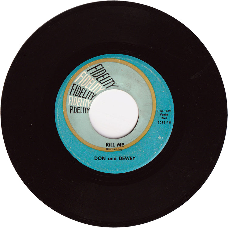 Don & Dewey - Little Sally Walker / Kill Me