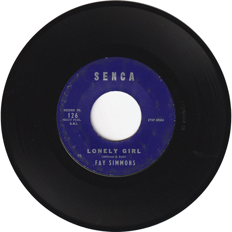 Fay Simmons - Don't Slam The Door On My Heart / Lonely Girl