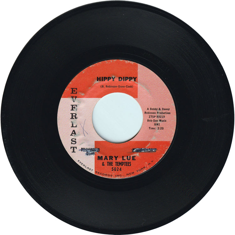 Mary Lue & The Temptees - Hippy Dippy / Wobble Wobble One More Time
