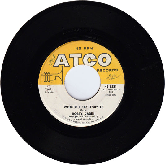 Bobby Darin - What'd I Say (Part 1) / What'd I Say (Part 2)