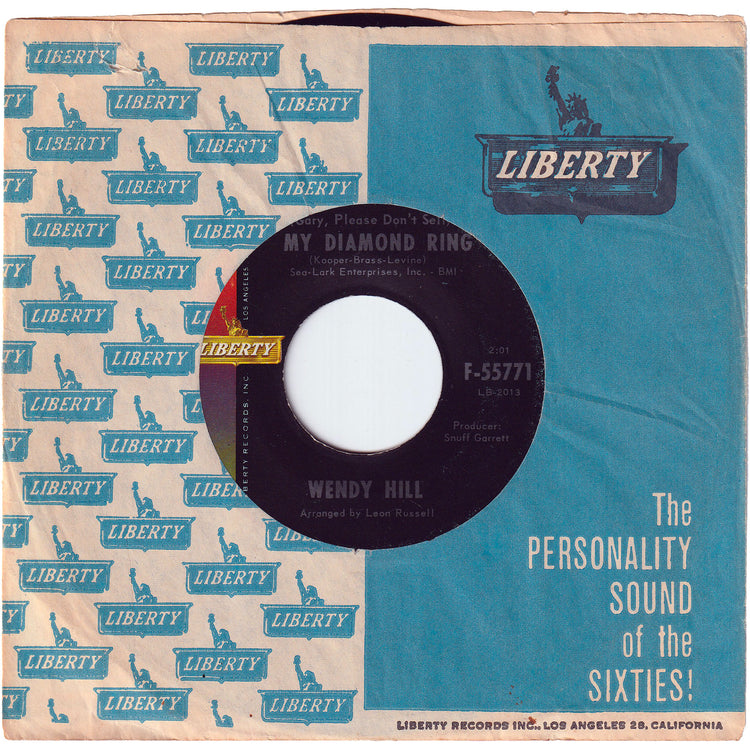 Wendy Hill - (Gary, Please Don't Sell) My Diamond Ring / Donna, Leave My Guy Alone