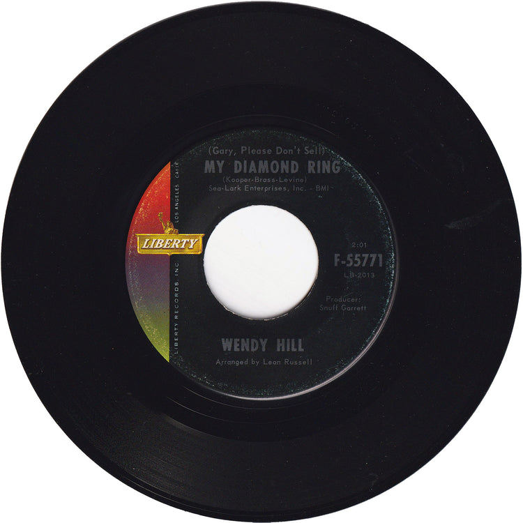 Wendy Hill - (Gary, Please Don't Sell) My Diamond Ring / Donna, Leave My Guy Alone