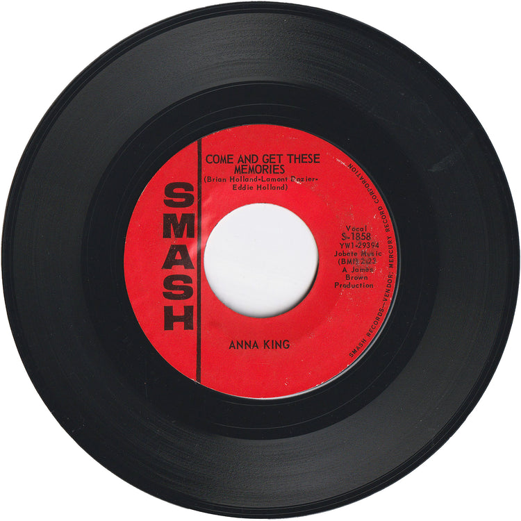 Anna King - Come & Get These Memories / If Somebody Told You