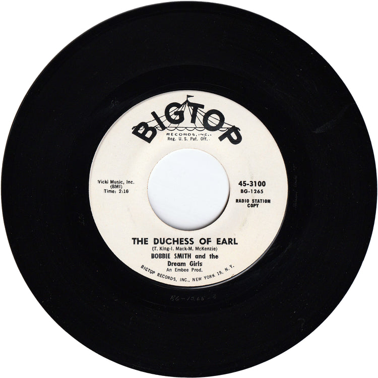 Bobbie Smith & The Dream Girls - The Duchess Of Earl / Mine All Mine [Promo]