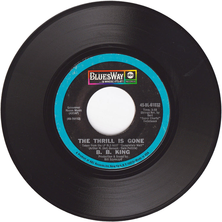 B. B. King - The Thrill Is Gone / You're Mean