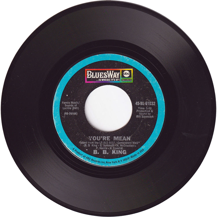 B. B. King - The Thrill Is Gone / You're Mean