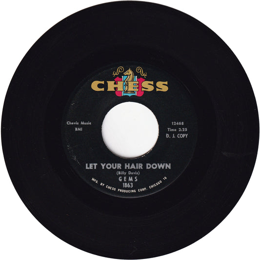 Gems - Let Your Hair Down / One More Year [Promo]