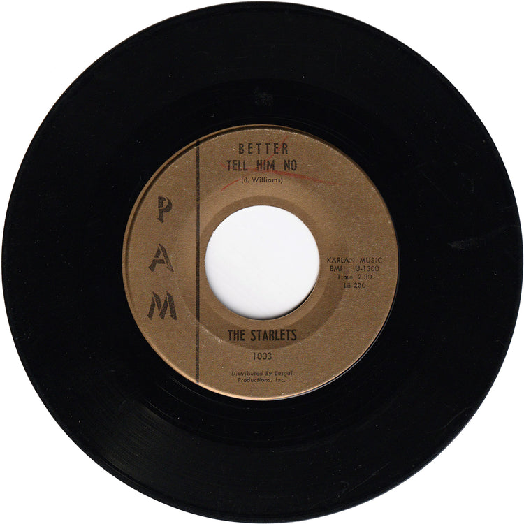 The Starlets - Better Tell Him No / You Are The One