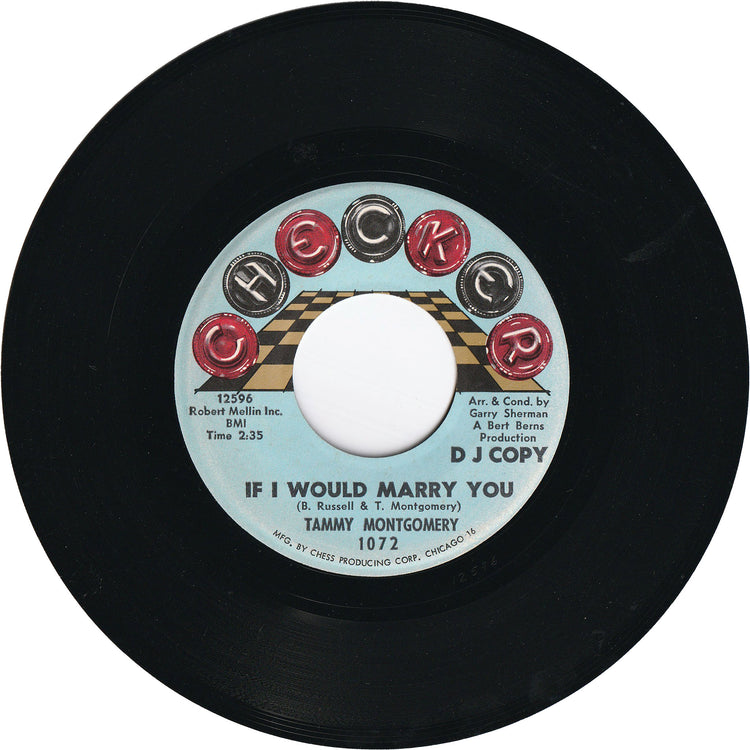 Tammy Montgomery (Tammi Terrell) - If I Would Marry You / This Time Tomorrow [Promo]