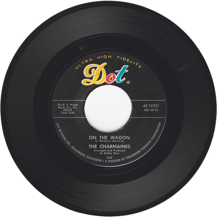 The Charmaines - On The Wagon / Where Is The Boy Tonight