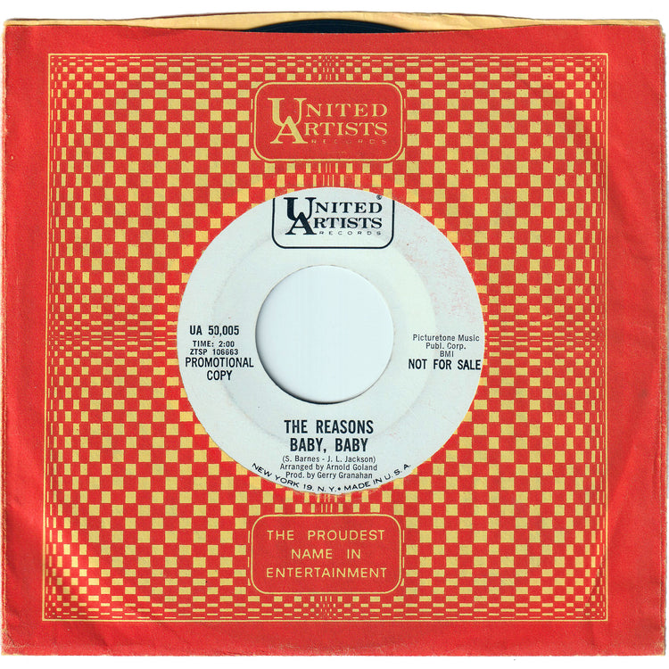 The Reasons - Baby, Baby / My Kinda Guy [Promo]