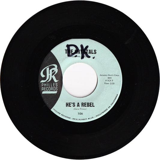 The Crystals (Darlene Love) - He's A Rebel / I Love You Eddie