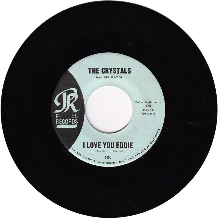 The Crystals (Darlene Love) - He's A Rebel / I Love You Eddie