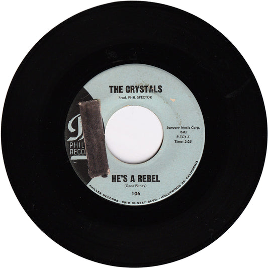 The Crystals (Darlene Love) - He's A Rebel / I Love You Eddie