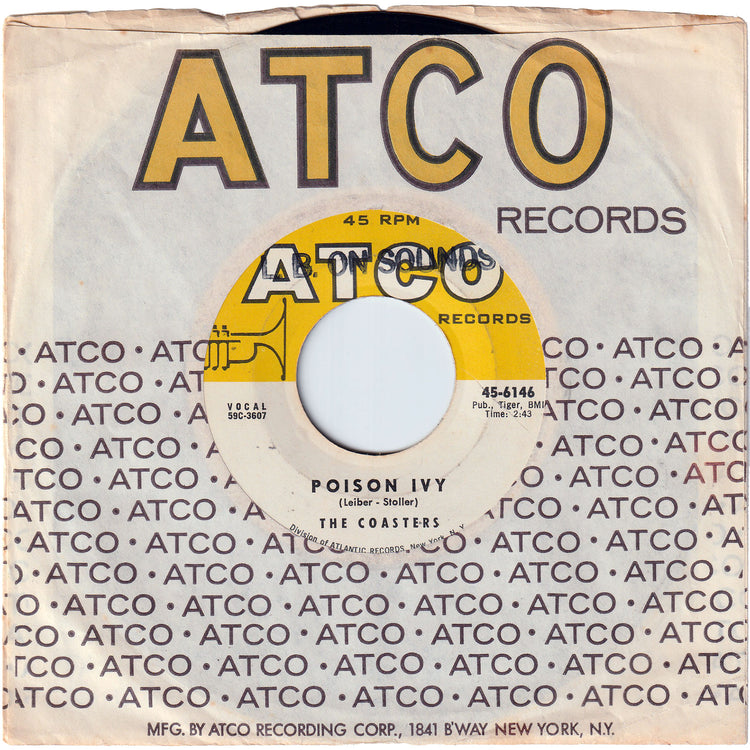 The Coasters - Poison Ivy / I'm A Hog For You
