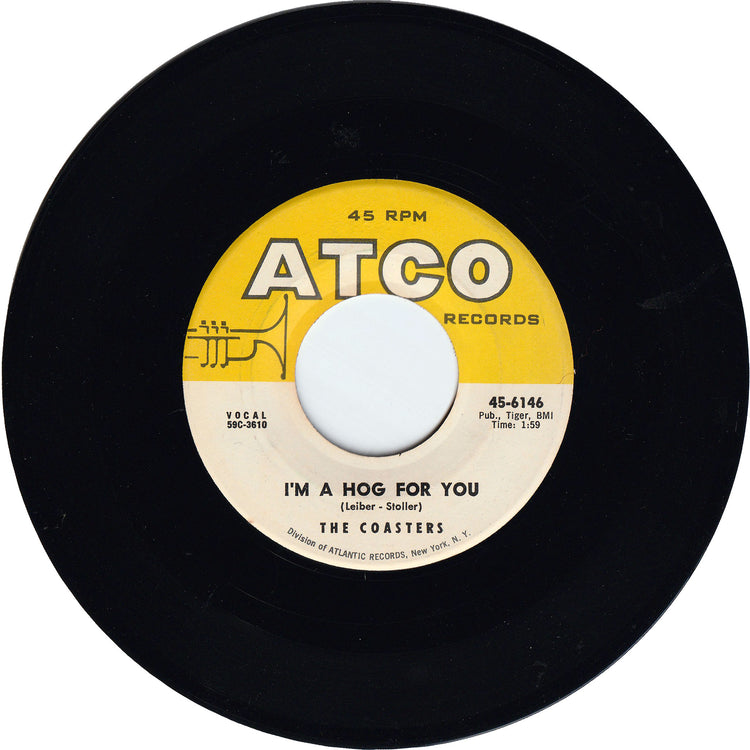The Coasters - Poison Ivy / I'm A Hog For You