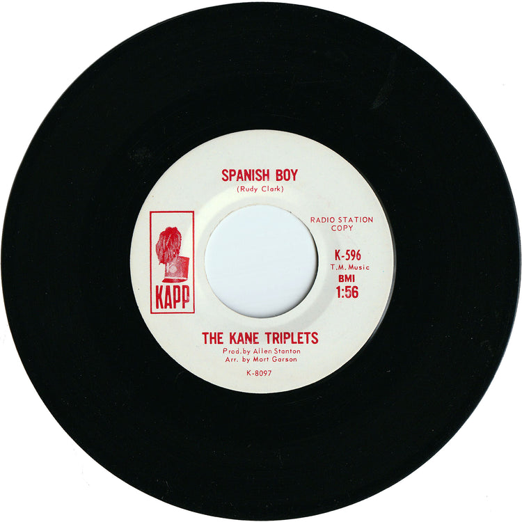 The Kane Triplets - A Word To The Wise / Spanish Boy [Promo]