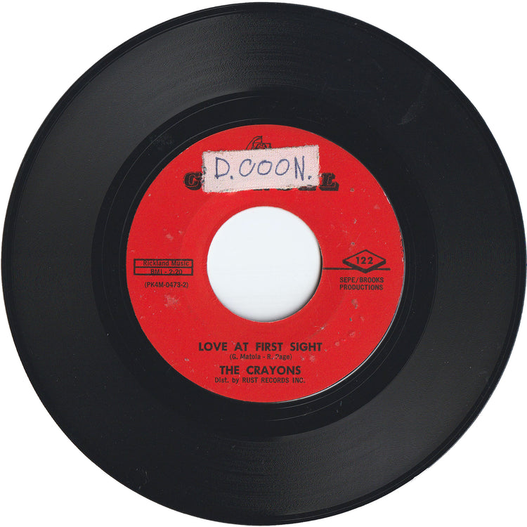 The Crayons - Love At First Sight / I Saw You