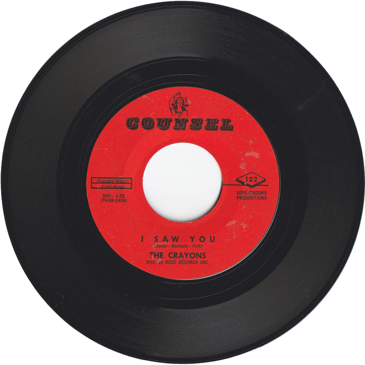 The Crayons - Love At First Sight / I Saw You
