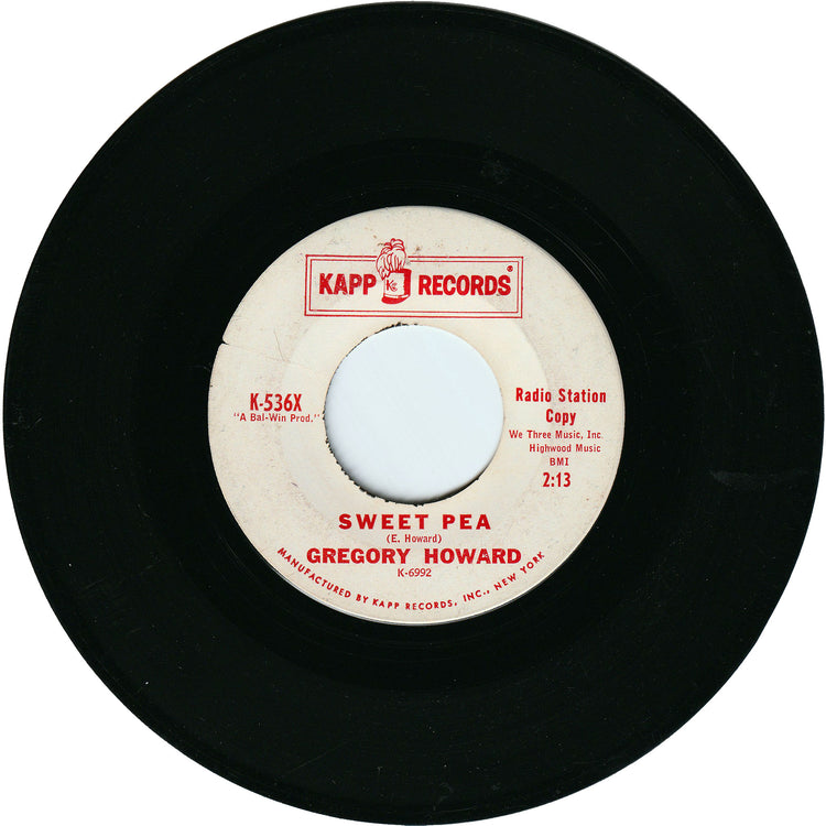 Gregory Howard - When In Love (Do As Lovers Do) / Sweet Pea [Promo]