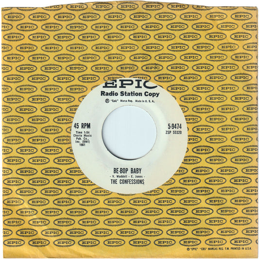 The Confessions - Be-Bop Baby / Before You Change Your Mind [Promo]