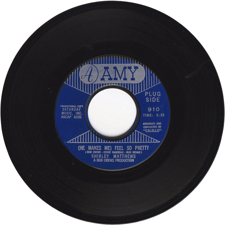 Shirley Matthews - (He Makes Me) Feel So Pretty / Is He Really Mine? [Promo]