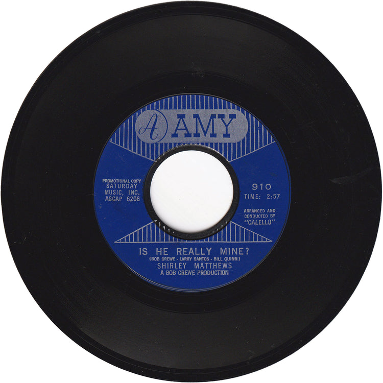 Shirley Matthews - (He Makes Me) Feel So Pretty / Is He Really Mine? [Promo]