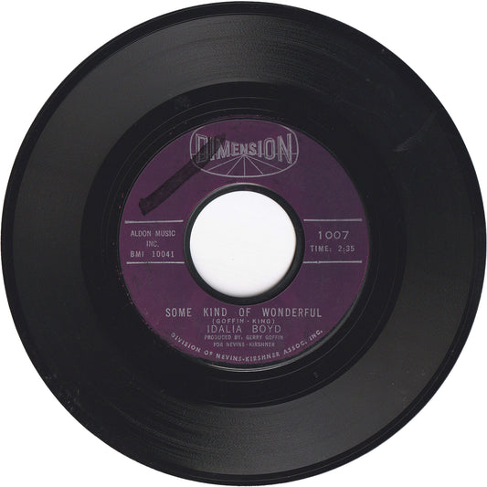 Idalia Boyd - Some Kind Of Wonderful / Hula Hoppin'