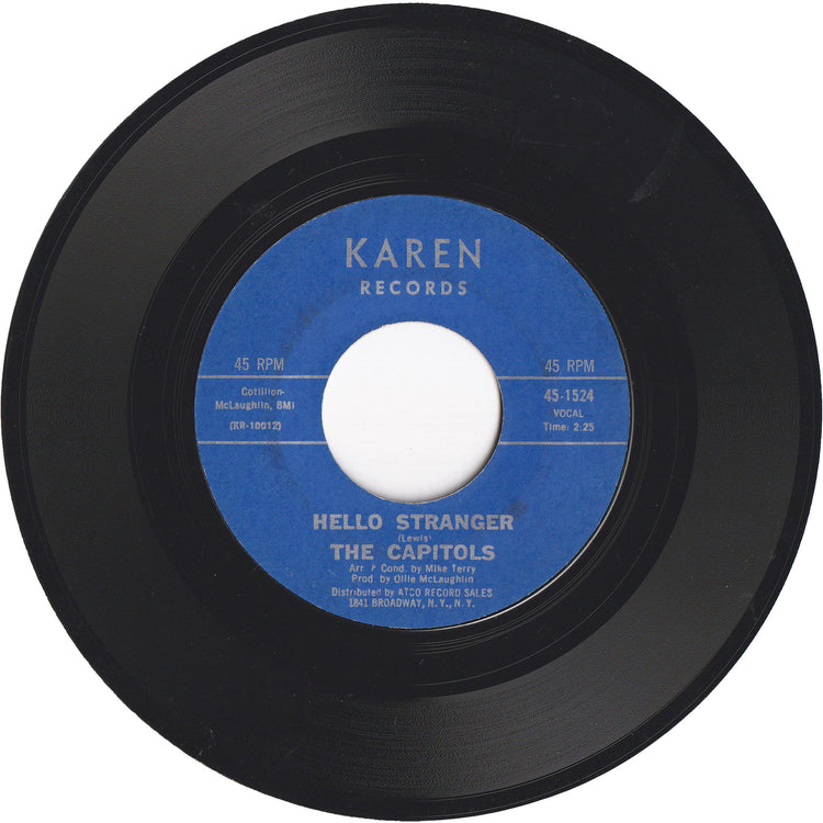 The Capitols - Cool Jerk / Hello Stranger [Styrene, Monarch Pressing]