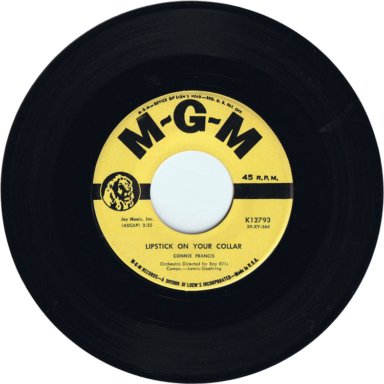 Connie Francis - Lipstick On Your Collar / Frankie