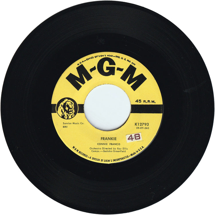 Connie Francis - Lipstick On Your Collar / Frankie